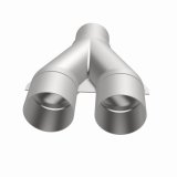 MagnaFlow Universal Trans Y-Pipe All SS 4inch (Dual) 3.5inch (Single) x 13inch (Overall) thumbnail 9