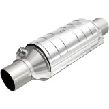 MagnaFlow Univ Cat Conv 2in Inlet/Outlet Ctr/Ctr Round 11in Body L x 5.125in W x 15in Overall L thumbnail 4