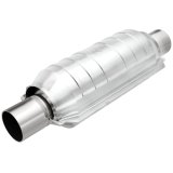 MagnaFlow Univ Cat Conv 2in Inlet/Outlet Ctr/Ctr Round 11in Body L x 5.125in W x 15in Overall L thumbnail 6