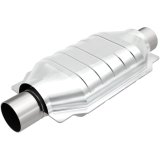 MagnaFlow Univ Cat Conv 2.25in Inlet/Outlet Center/Center Oval 12in Body L x 7in W x 16in Overall L thumbnail 1