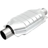 MagnaFlow Univ Cat Conv 2.25in Inlet/Outlet Center/Center Oval 12in Body L x 7in W x 16in Overall L thumbnail 6