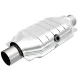 MagnaFlow Universal Catalytic Converter 2.5 Midbed O2 CA OBDII Ul thumbnail 1