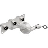 MagnaFlow Conv DF BMW 5 06-07 Front thumbnail 2