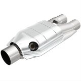 MagnaFlow Universal Catalytic Converter 2.5/2 Single/Dual O2 thumbnail 1