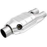 MagnaFlow Universal Catalytic Converter 2.5/2 Single/Dual O2 thumbnail 4