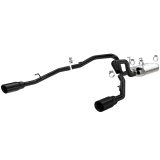 Magnaflow 09-15 Dodge Ram 1500 V8 Dual Spilt Rear Exit Black Stainless C/B Perf Exhaust thumbnail 1