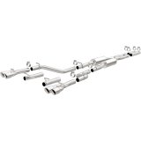 MagnaFlow Cat-Back, SS, 2.5in, Quad Split Rear 3.5in Tip 2015 Dodge Challenger 3.6L V6 thumbnail 6