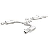 MagnaFlow Sys C/B 12-15 Audi A6 / A7 3.0L V6 SS 2.5in Dual Split Rear Ext 4in Tips thumbnail 3