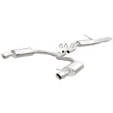 MagnaFlow Sys C/B 12-15 Audi A6 / A7 3.0L V6 SS 2.5in Dual Split Rear Ext 4in Tips thumbnail 4