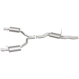 MagnaFlow Sys C/B 12-15 Audi A6 / A7 3.0L V6 SS 2.5in Dual Split Rear Ext 4in Tips thumbnail 6