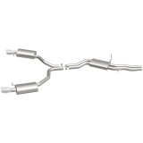MagnaFlow Sys C/B 12-15 Audi A6 / A7 3.0L V6 SS 2.5in Dual Split Rear Ext 4in Tips thumbnail 8