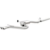 MagnaFlow Sys C/B 2015 Volkswagen Golf 1.8L 2.5in SS Dual Driver Side Exit Polished 3 Tip thumbnail 1