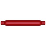 MagnaFlow Muffler Red Pack Series Glasspack 3.5in Rd 18in Body Length 2.25in/2.25in Inlet/Outlet thumbnail 3