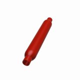 MagnaFlow Muffler Red Pack Series Glasspack 3.5in Rd 18in Body Length 2.25in/2.25in Inlet/Outlet thumbnail 8