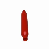 MagnaFlow Muffler Red Pack Series Glasspack 3.5in Rd 18in Body Length 2.25in/2.25in Inlet/Outlet thumbnail 9