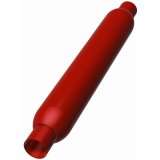 MagnaFlow Muffler Red Pack Series Glasspack 3.5in Rd 22in Body Length 2in/2in Inlet/Outlet thumbnail 8