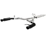 MagnaFlow Cat-Back 15-16 Ford Mustang 5.0L V8 Competition SS 3in Dual Split Rear 4.5in Black Tips thumbnail 1