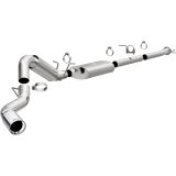 MagnaFlow 2022+ GM 2500/3500HD 6.6L Gas Single Passenger Side Rear Exit Cat-Back Exhaust thumbnail 1