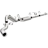 MagnaFlow 2022+ GM 2500/3500HD 6.6L Gas Single Passenger Side Rear Exit Cat-Back Exhaust thumbnail 3