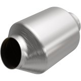 MagnaFlow Carb Compliant SS Univ. Catalytic Converter 8.125in Body L X 5in Body W (2.50 CA Spun) thumbnail 1