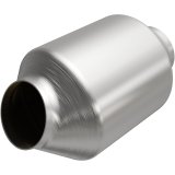 MagnaFlow Carb Compliant SS Univ. Catalytic Converter 8.125in Body L X 5in Body W (2.50 CA Spun) thumbnail 3