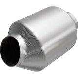 MagnaFlow Carb Compliant SS Univ. Catalytic Converter 8.125in Body L X 5in Body W (2.50 CA Spun) thumbnail 4