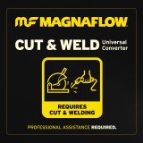 MagnaFlow California Grade CARB Compliant Universal Catalytic Converter 2.50in PC1 thumbnail 8