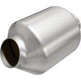 MagnaFlow Conv Uni CA 2.50in./2.50in. Straight/Angle Direct Fit Converter thumbnail 2