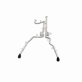 MagnaFlow 21-24 RAM 1500 TRX SPEQ Series Cat-Back Performance Exhaust System w/ Black Chrome Tips thumbnail 5