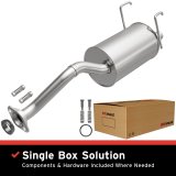 BRExhaust 93-95 Honda Civic Del Sol 1.5L Muffler Kit thumbnail 1