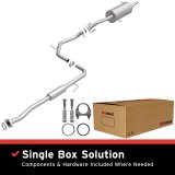 BRExhaust 95-98 Mazda Protege 1.5L Exhaust Kit thumbnail 1