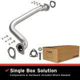 BRE Exhaust 97-06 Wrangler 2.4L 2.5L 4.0L Front Pipe Kit thumbnail 1