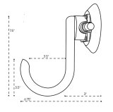 SeaSucker Utility Hook - White thumbnail 4