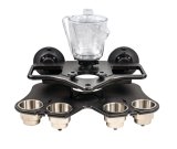 SeaSucker Double Decker Party Barge Portable Bar - Black thumbnail 1