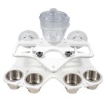 SeaSucker Double Decker Party Barge Portable Bar - White thumbnail 1