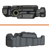 Titan Fuel Tanks 20-24 GM 2500/3500 Duramax Crew Cab Short Bed 56 Gallon XXL Mid-Ship Fuel Tank thumbnail 5
