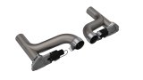 QTP 2010-2015 Chevrolet Camaro SS QTP Aggressor Cutout Pipes thumbnail 3
