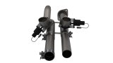 QTP 2017-2020 Ford F-150 Raptor QTP Aggressor Cutout Pipes thumbnail 4