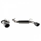 QTP 2014-2015 Chevrolet Camaro SS 6.2L QTP AR3 Axle Back Black Tips thumbnail 1