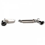 QTP 2016-2024 Chevrolet Camaro SS 6.2L QTP AR3 Dual Tip Axle Back thumbnail 3