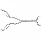 QTP 2010-2013 Chevrolet Camaro SS 6.2L QTP AR3 Cat Back thumbnail 1