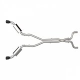 QTP 2010-2013 Chevrolet Camaro SS 6.2L QTP AR3 Cat Back Black Tips thumbnail 3