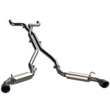 QTP 2010-2013 Chevrolet Camaro SS 6.2L QTP AR3 Cat Back Black Tips thumbnail 5