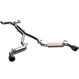 QTP 2014-2015 Chevrolet Camaro SS 6.2L QTP AR3 Cat Back Black Tips thumbnail 5