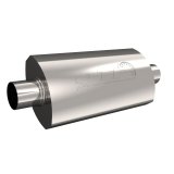 QTP 2.5in Weld-On 304SS AR3 Muffler thumbnail 6