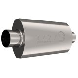 QTP 3in Weld-On 304SS AR3 Muffler thumbnail 7