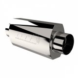 QTP 4in Weld-On 304SS AR3 Muffler thumbnail 2