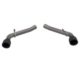 QTP 2010-2013 Chevrolet Camaro SS QTP Eliminator Axle Back Black Tips thumbnail 6