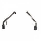QTP 2014-2015 Chevrolet Camaro SS QTP Eliminator Axle Back Black Tips thumbnail 2