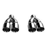 QTP 2015-2023 Dodge Challenger 6.2/6.4L QTP Quad Tip Adapter thumbnail 1